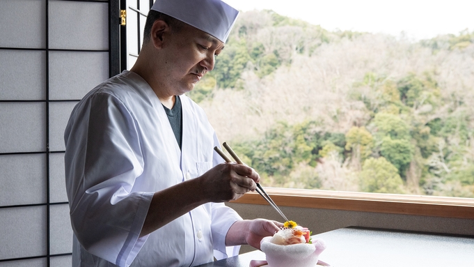 【ハモ小鍋＋鱧寿司】メインは旬の鱧料理！旬の魚介や野菜をつめこんだ夏の会席